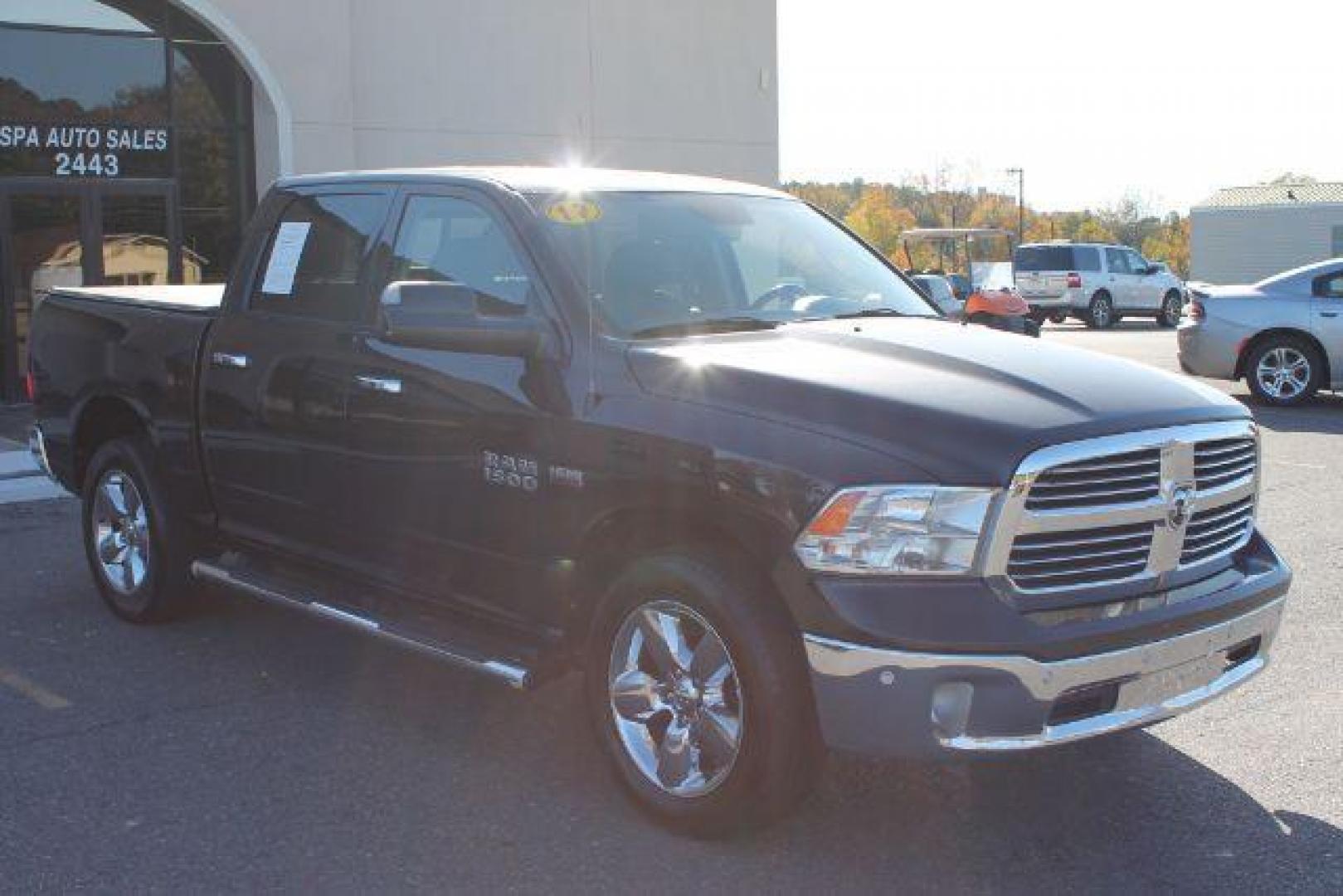 2017 Black /Diesel Gray/Black Ram 1500 Big Horn (1C6RR7LT4HS) with an HEMI 5.7L V-8 variable valve control engine, Automatic transmission, located at 2443 Albert Pike, Hot Springs, AR, 71913, (501) 623-6255, 34.492222, -93.109993 - Photo#5