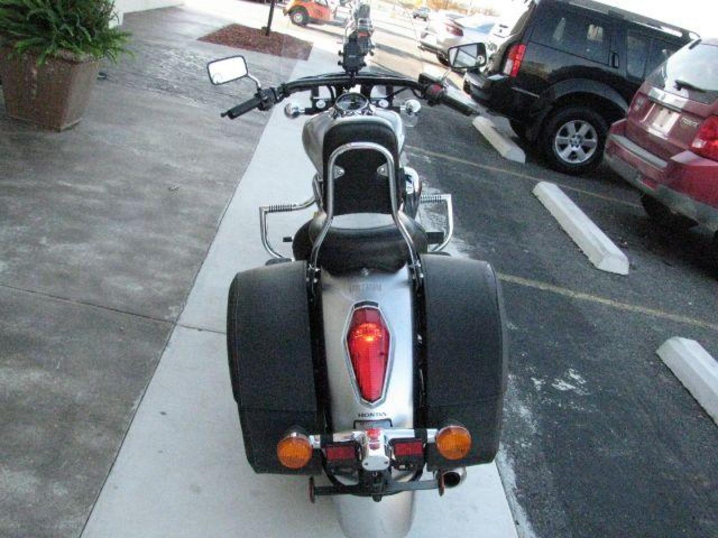 2014 Gray Honda Interstate Interstate (JH2SC6679EK) with an 1312cc engine, Manual transmission, located at 2443 Albert Pike, Hot Springs, AR, 71913, (501) 623-6255, 34.492222, -93.109993 - Photo#3