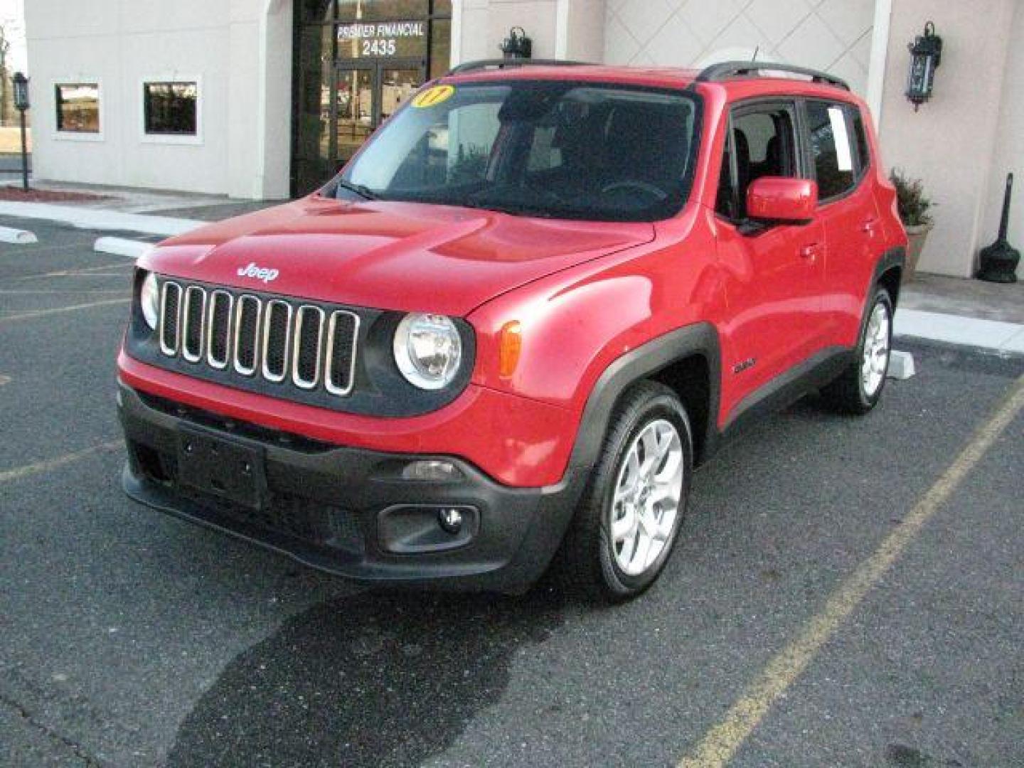 2017 Red Jeep Renegade Latitude FWD (ZACCJABB6HP) with an Tigershark MultiAir 2.4L I-4 variable valve contro engine, Automatic transmission, located at 2443 Albert Pike, Hot Springs, AR, 71913, (501) 623-6255, 34.492222, -93.109993 - Photo#0