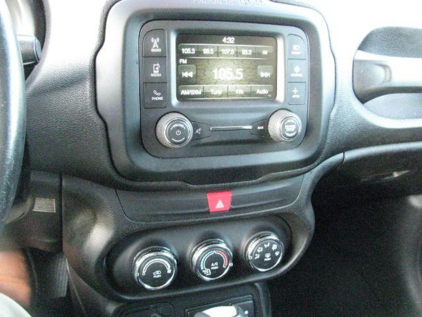 2017 Red Jeep Renegade Latitude FWD (ZACCJABB6HP) with an Tigershark MultiAir 2.4L I-4 variable valve contro engine, Automatic transmission, located at 2443 Albert Pike, Hot Springs, AR, 71913, (501) 623-6255, 34.492222, -93.109993 - Photo#9