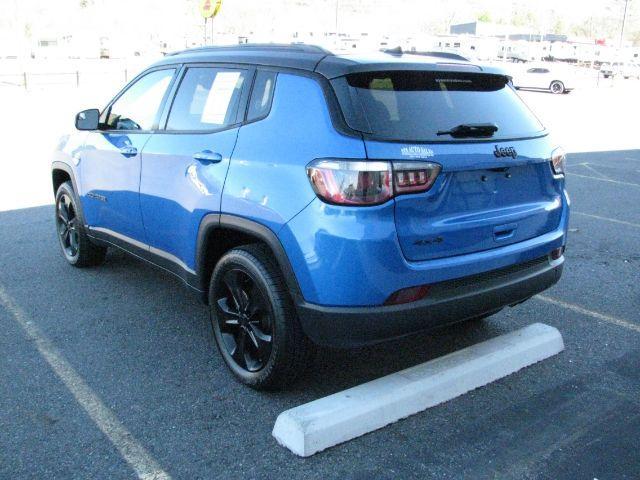 2020 Blue Jeep Compass Altitude 4X4 (3C4NJDBBXLT) with an Tigershark MultiAir 2.4L I-4 variable valve contro engine, Automatic transmission, located at 2443 Albert Pike, Hot Springs, AR, 71913, (501) 623-6255, 34.492222, -93.109993 - Photo#2