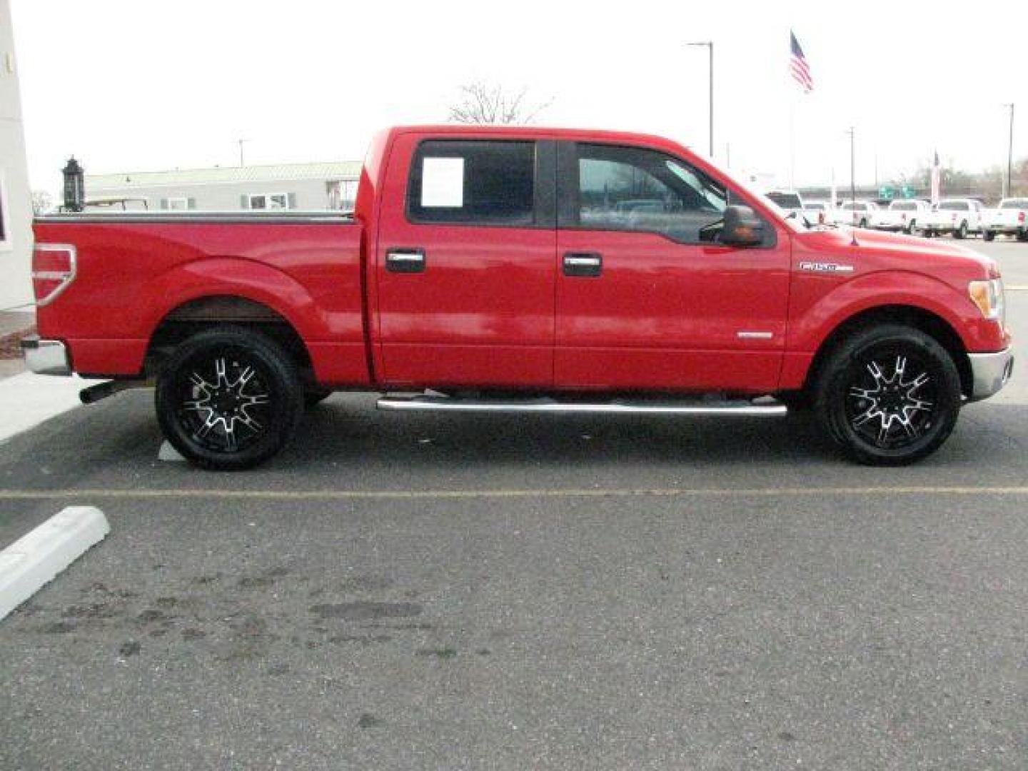 2011 Red Ford F-150 XLT (1FTFW1CT3BF) with an EcoBoost 3.5L V-6 gasoline direct injection engine, Automatic transmission, located at 2443 Albert Pike, Hot Springs, AR, 71913, (501) 623-6255, 34.492222, -93.109993 - Photo#4