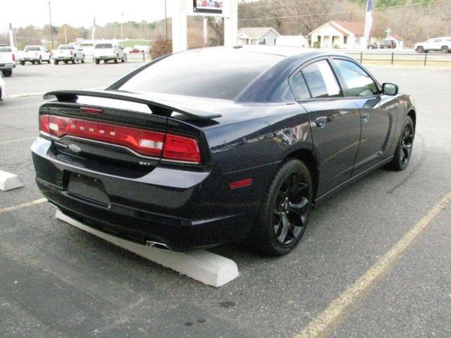 2014 Blue Dodge Charger SXT Plus (2C3CDXHG5EH) with an 3.6L V-6 DOHC engine, Automatic transmission, located at 2443 Albert Pike, Hot Springs, AR, 71913, (501) 623-6255, 34.492222, -93.109993 - Photo#3