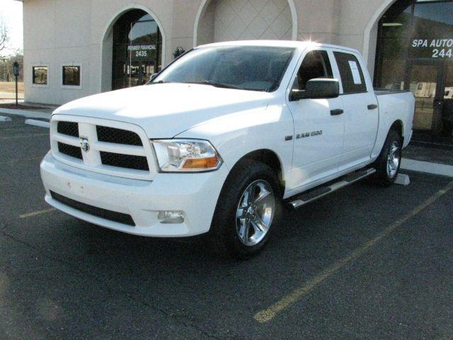 2012 White Dodge Ram 1500 ST (1C6RD6KT3CS) with an HEMI 5.7L V-8 variable valve control engine, Automatic transmission, located at 2443 Albert Pike, Hot Springs, AR, 71913, (501) 623-6255, 34.492222, -93.109993 - Photo#0