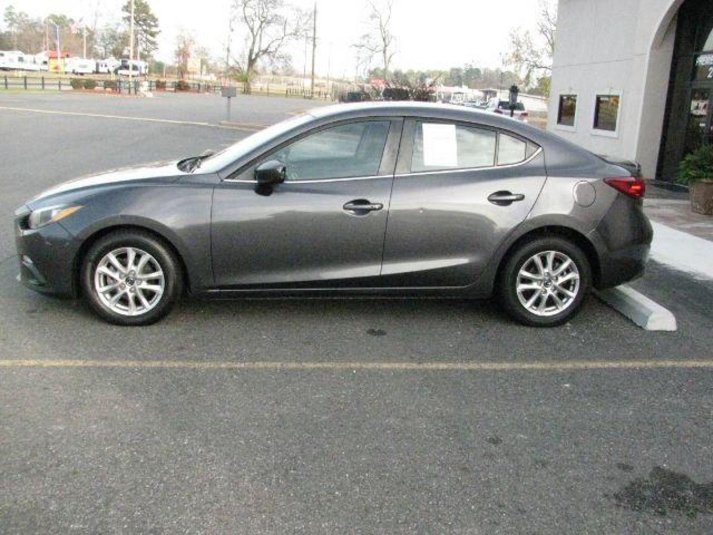 2014 Gray Mazda Mazda3 i Grand Touring (JM1BM1W78E1) with an SKYACTIV-G 2L I-4 gasoline direct injection engine, Automatic transmission, located at 2443 Albert Pike, Hot Springs, AR, 71913, (501) 623-6255, 34.492222, -93.109993 - Photo#1