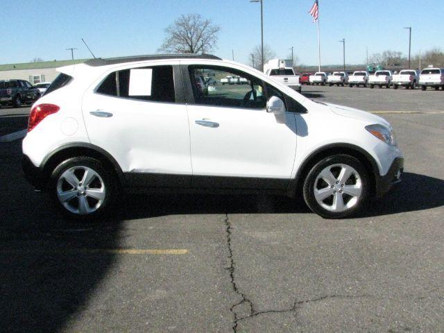 2016 White Buick Encore Convenience (KL4CJBSB8GB) with an Ecotec 1.4L I-4 DOHC engine, Automatic transmission, located at 2443 Albert Pike, Hot Springs, AR, 71913, (501) 623-6255, 34.492222, -93.109993 - Photo#1