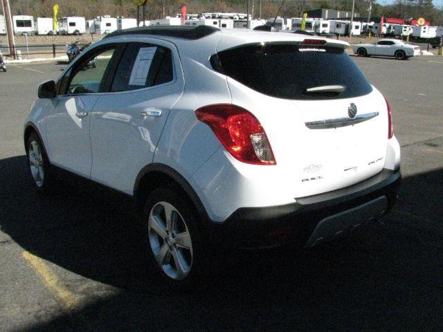 2016 White Buick Encore Convenience (KL4CJBSB8GB) with an Ecotec 1.4L I-4 DOHC engine, Automatic transmission, located at 2443 Albert Pike, Hot Springs, AR, 71913, (501) 623-6255, 34.492222, -93.109993 - Photo#3