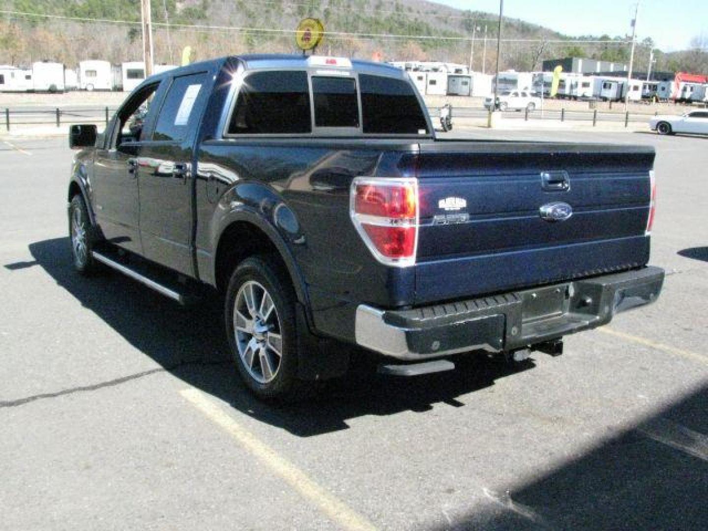 2014 Blue Ford F-150 LARIAT (1FTFW1CT1EK) with an EcoBoost 3.5L V-6 gasoline direct injection engine, Automatic transmission, located at 2443 Albert Pike, Hot Springs, AR, 71913, (501) 623-6255, 34.492222, -93.109993- Photo#2