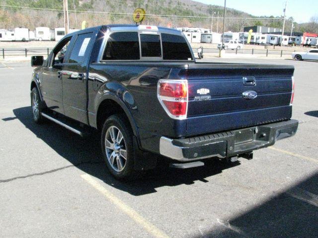 2014 Blue Ford F-150 LARIAT (1FTFW1CT1EK) with an EcoBoost 3.5L V-6 gasoline direct injection engine, Automatic transmission, located at 2443 Albert Pike, Hot Springs, AR, 71913, (501) 623-6255, 34.492222, -93.109993 - Photo#2