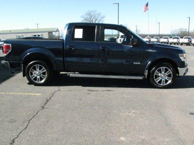 2014 Blue Ford F-150 LARIAT (1FTFW1CT1EK) with an EcoBoost 3.5L V-6 gasoline direct injection engine, Automatic transmission, located at 2443 Albert Pike, Hot Springs, AR, 71913, (501) 623-6255, 34.492222, -93.109993 - Photo#5