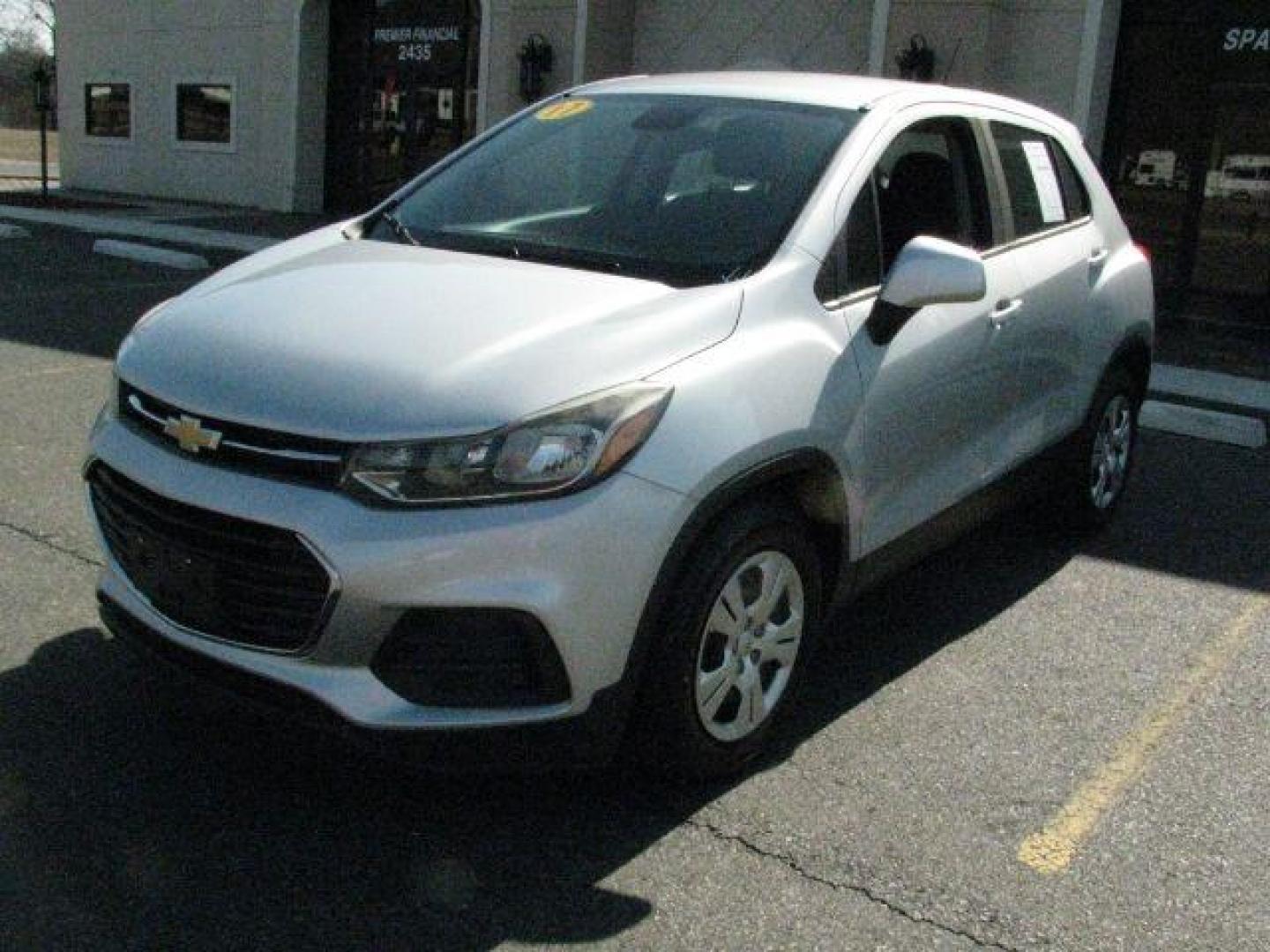 2017 Silver Chevrolet Trax LS (3GNCJKSB9HL) with an Ecotec 1.4L I-4 DOHC engine, Automatic transmission, located at 2443 Albert Pike, Hot Springs, AR, 71913, (501) 623-6255, 34.492222, -93.109993 - Photo#0