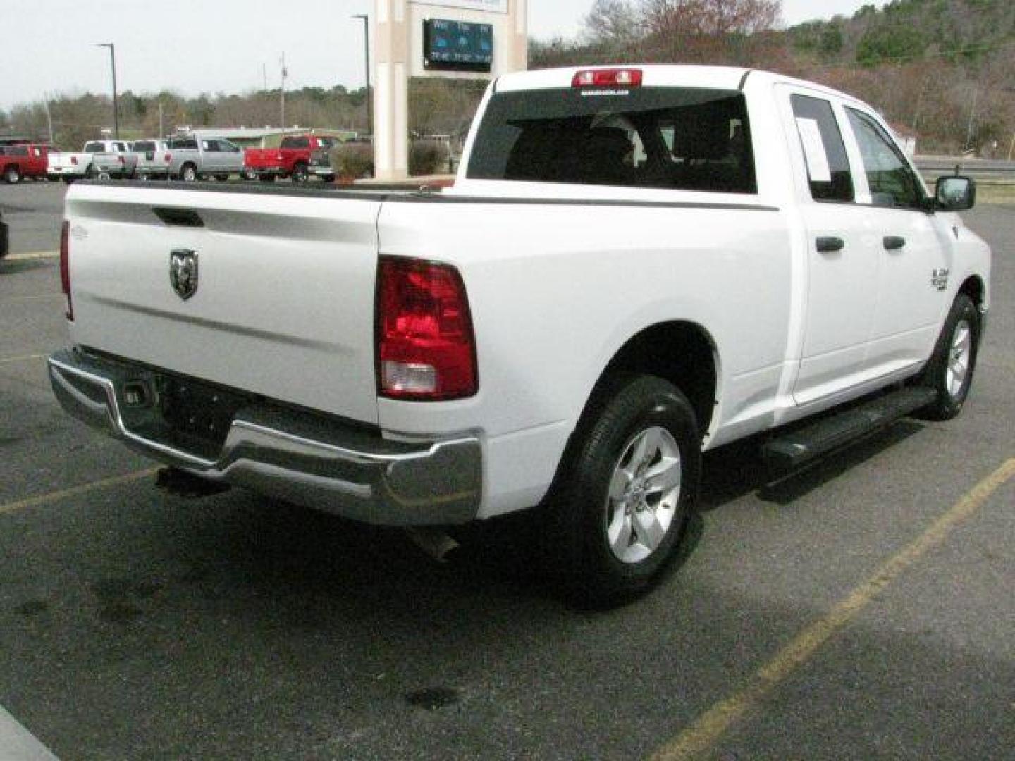 2020 White Ram 1500 Classic Tradesman Quad Cab 4x2 6'4 Box (1C6RR6FGXLS) with an Pentastar 3.6L V-6 DOHC engine, Automatic transmission, located at 2443 Albert Pike, Hot Springs, AR, 71913, (501) 623-6255, 34.492222, -93.109993- Photo#2