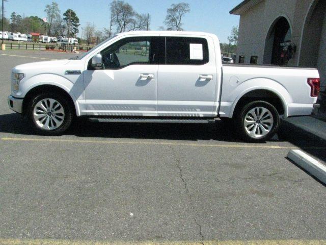 2015 White Ford F-150 LARIAT (1FTEW1CFXFK) with an 5L V-8 DOHC engine, Automatic transmission, located at 2443 Albert Pike, Hot Springs, AR, 71913, (501) 623-6255, 34.492222, -93.109993 - Photo#1