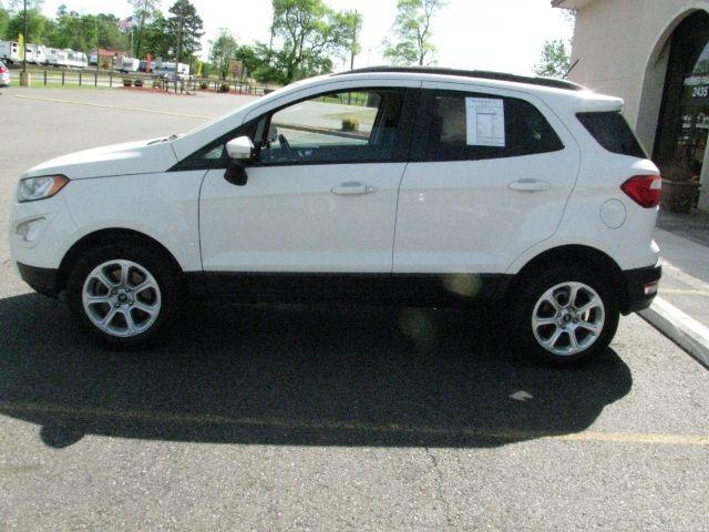 2018 White Ford EcoSport SE (MAJ6P1UL1JC) with an 2L I-4 gasoline direct injection engine, Automatic transmission, located at 2443 Albert Pike, Hot Springs, AR, 71913, (501) 623-6255, 34.492222, -93.109993 - Photo#4