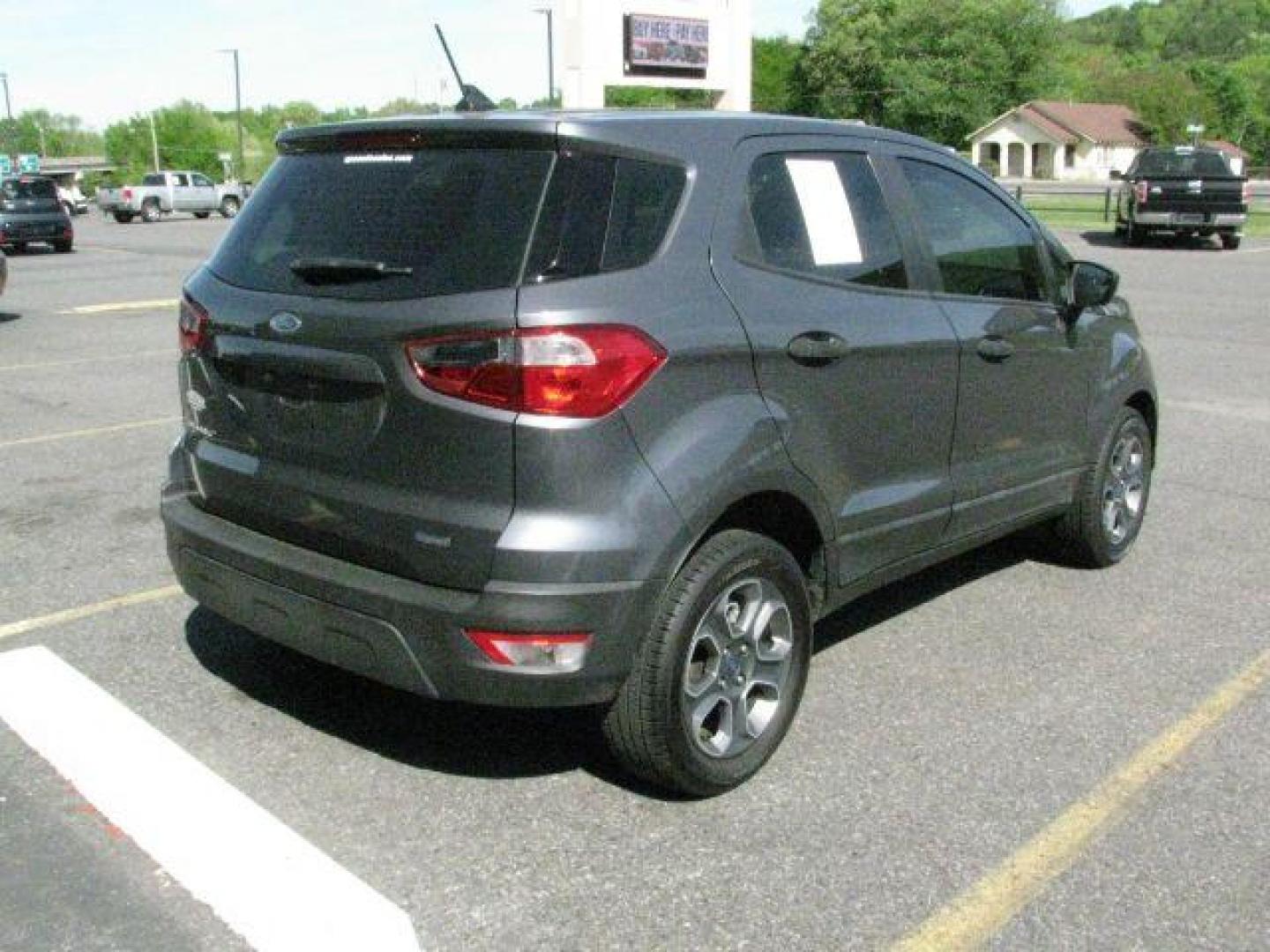 2020 Gray Ford EcoSport S (MAJ3S2FE7LC) with an EcoBoost 1L I-3 gasoline direct injection engine, Automatic transmission, located at 2443 Albert Pike, Hot Springs, AR, 71913, (501) 623-6255, 34.492222, -93.109993- Photo#2
