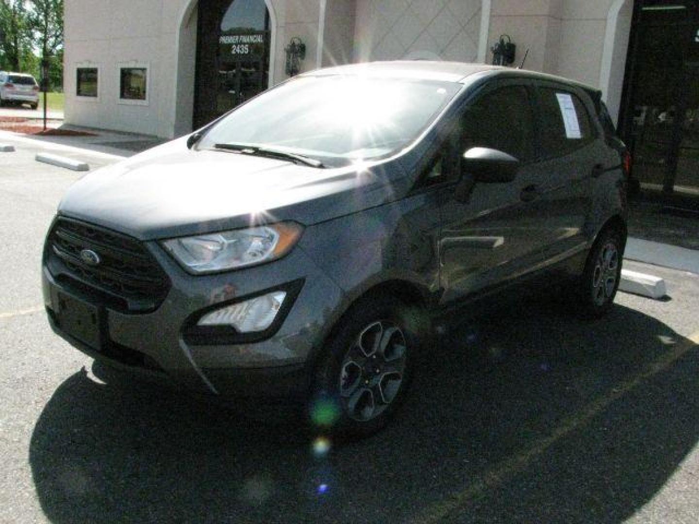 2020 Gray Ford EcoSport S (MAJ3S2FE7LC) with an EcoBoost 1L I-3 gasoline direct injection engine, Automatic transmission, located at 2443 Albert Pike, Hot Springs, AR, 71913, (501) 623-6255, 34.492222, -93.109993- Photo#5