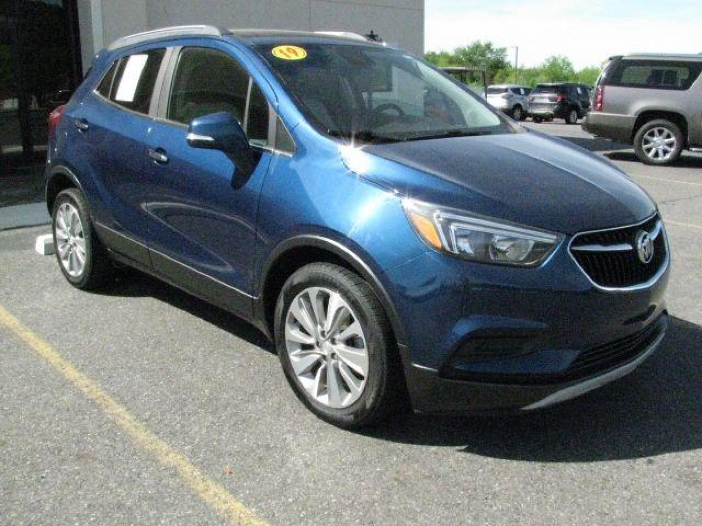 2019 Blue Buick Encore FWD Preferred (KL4CJASB4KB) with an Ecotec 1.4L I-4 DOHC engine, Automatic transmission, located at 2443 Albert Pike, Hot Springs, AR, 71913, (501) 623-6255, 34.492222, -93.109993- Photo#0