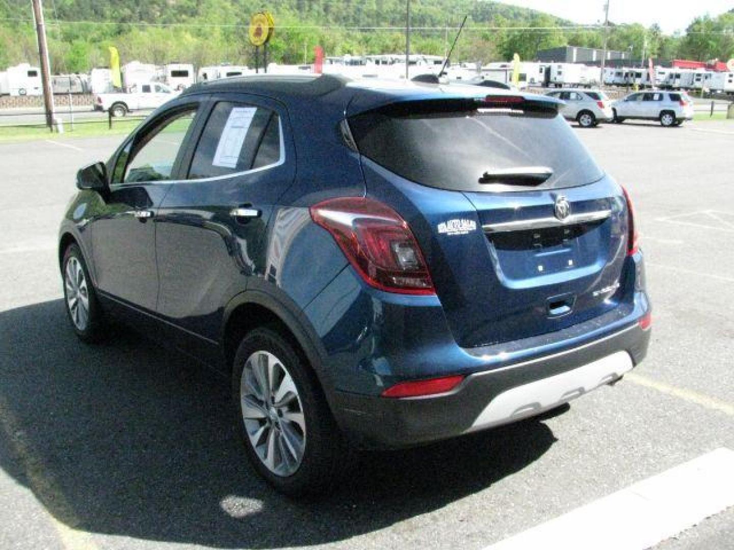 2019 Blue Buick Encore FWD Preferred (KL4CJASB4KB) with an Ecotec 1.4L I-4 DOHC engine, Automatic transmission, located at 2443 Albert Pike, Hot Springs, AR, 71913, (501) 623-6255, 34.492222, -93.109993- Photo#3