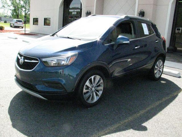 2019 Blue Buick Encore FWD Preferred (KL4CJASB4KB) with an Ecotec 1.4L I-4 DOHC engine, Automatic transmission, located at 2443 Albert Pike, Hot Springs, AR, 71913, (501) 623-6255, 34.492222, -93.109993 - Photo#5