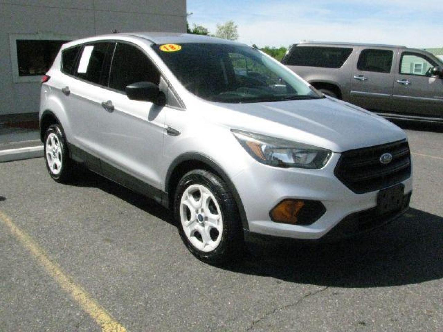 2018 Silver Ford Escape S (1FMCU0F74JU) with an Duratec 2.5L I-4 DOHC engine, Automatic transmission, located at 2443 Albert Pike, Hot Springs, AR, 71913, (501) 623-6255, 34.492222, -93.109993- Photo#0