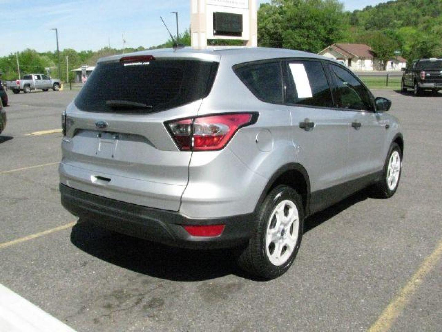 2018 Silver Ford Escape S (1FMCU0F74JU) with an Duratec 2.5L I-4 DOHC engine, Automatic transmission, located at 2443 Albert Pike, Hot Springs, AR, 71913, (501) 623-6255, 34.492222, -93.109993- Photo#2