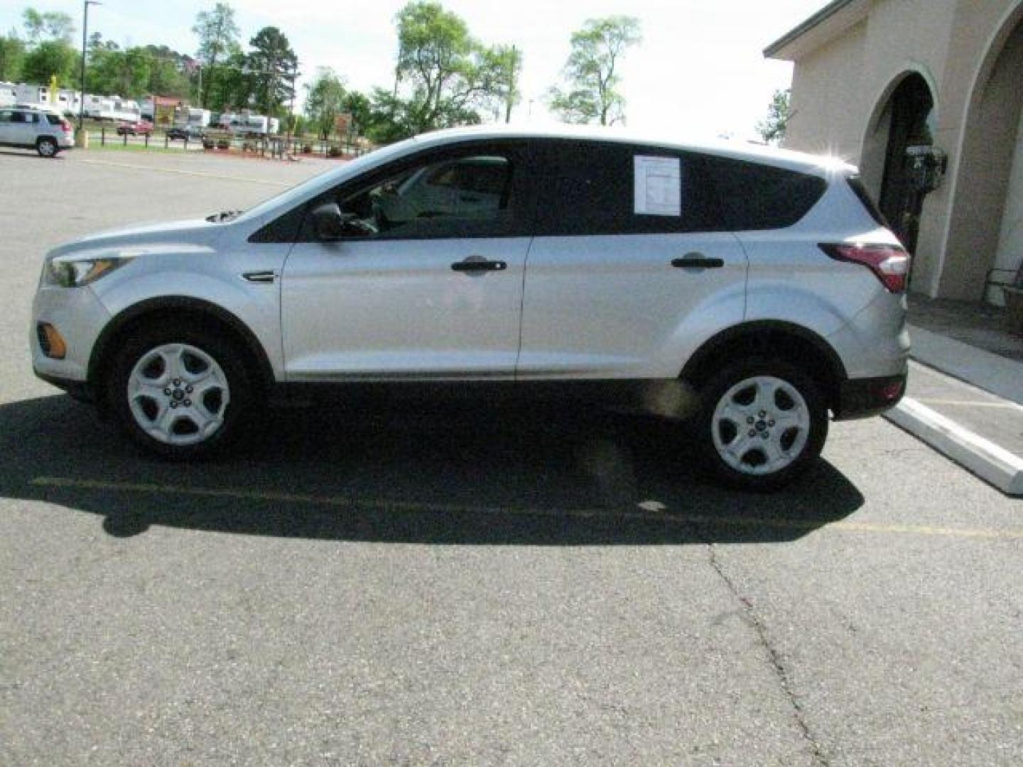 2018 Silver Ford Escape S (1FMCU0F74JU) with an Duratec 2.5L I-4 DOHC engine, Automatic transmission, located at 2443 Albert Pike, Hot Springs, AR, 71913, (501) 623-6255, 34.492222, -93.109993- Photo#4