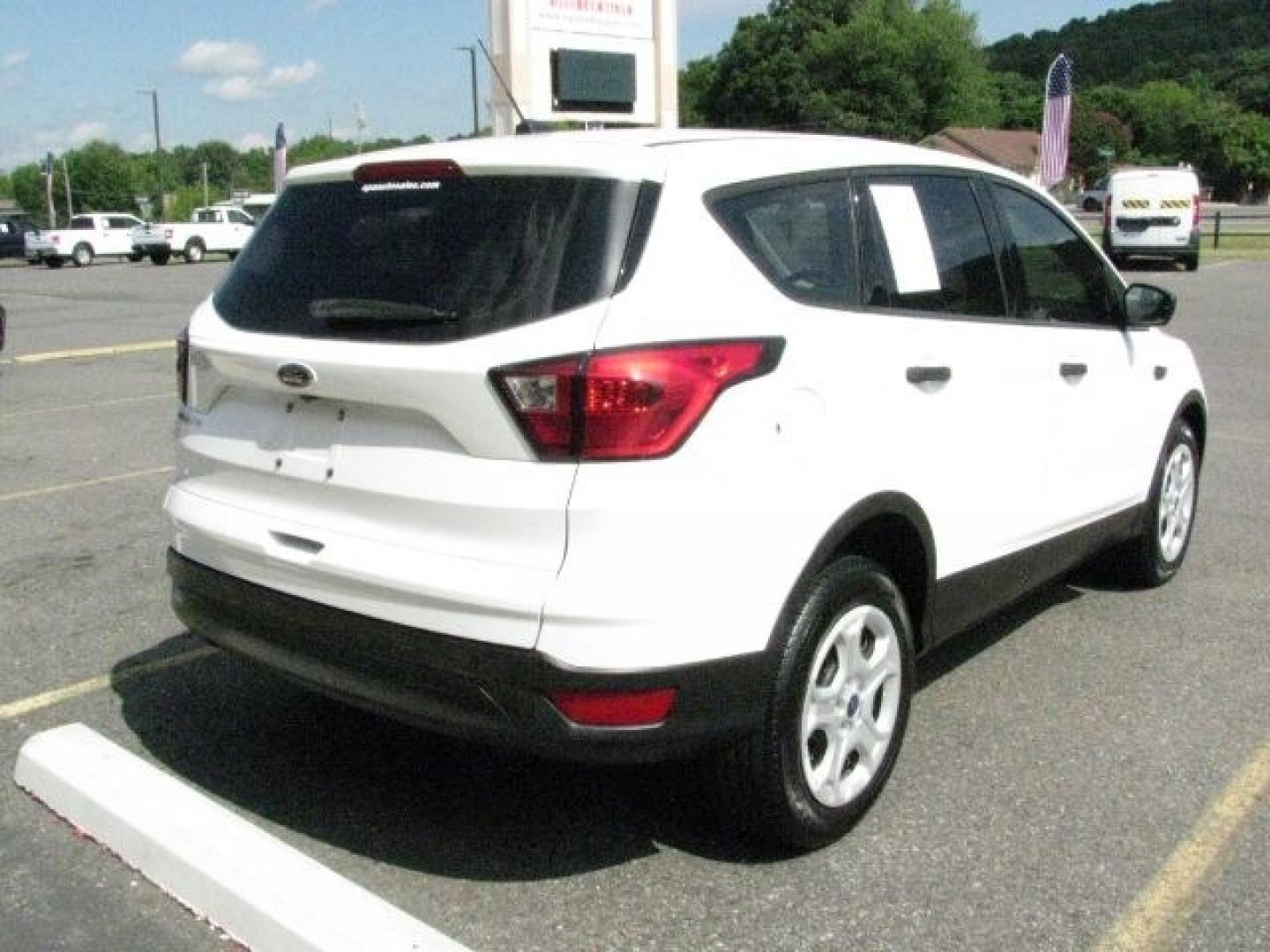 2019 White Ford Escape S (1FMCU0F78KU) with an Duratec 2.5L I-4 DOHC engine, Automatic transmission, located at 2443 Albert Pike, Hot Springs, AR, 71913, (501) 623-6255, 34.492222, -93.109993- Photo#2