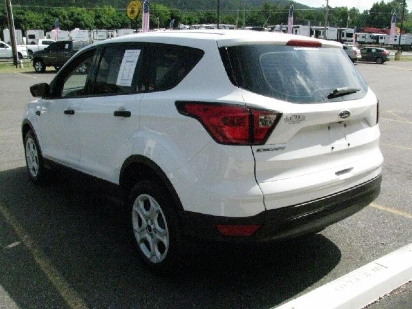 2019 White Ford Escape S (1FMCU0F78KU) with an Duratec 2.5L I-4 DOHC engine, Automatic transmission, located at 2443 Albert Pike, Hot Springs, AR, 71913, (501) 623-6255, 34.492222, -93.109993- Photo#3
