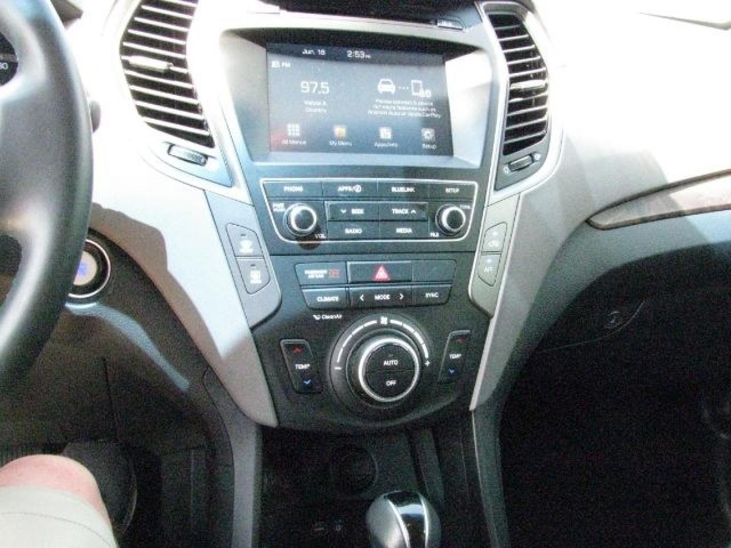 2018 Silver Hyundai Santa Fe Sport 2.0T (5XYZU4LAXJG) with an Theta II 2L I-4 gasoline direct injection engine, Automatic transmission, located at 2443 Albert Pike, Hot Springs, AR, 71913, (501) 623-6255, 34.492222, -93.109993- Photo#9