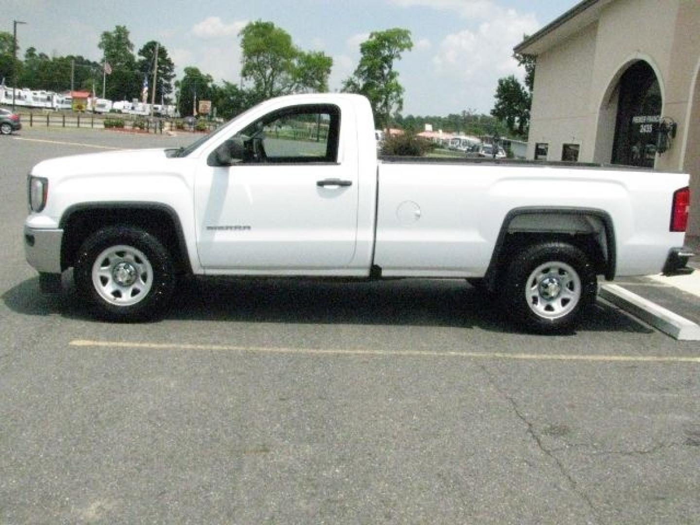 2017 White GMC Sierra 1500 WT (1GTN1LEH5HZ) with an 4.3L engine, Automatic transmission, located at 2443 Albert Pike, Hot Springs, AR, 71913, (501) 623-6255, 34.492222, -93.109993- Photo#1