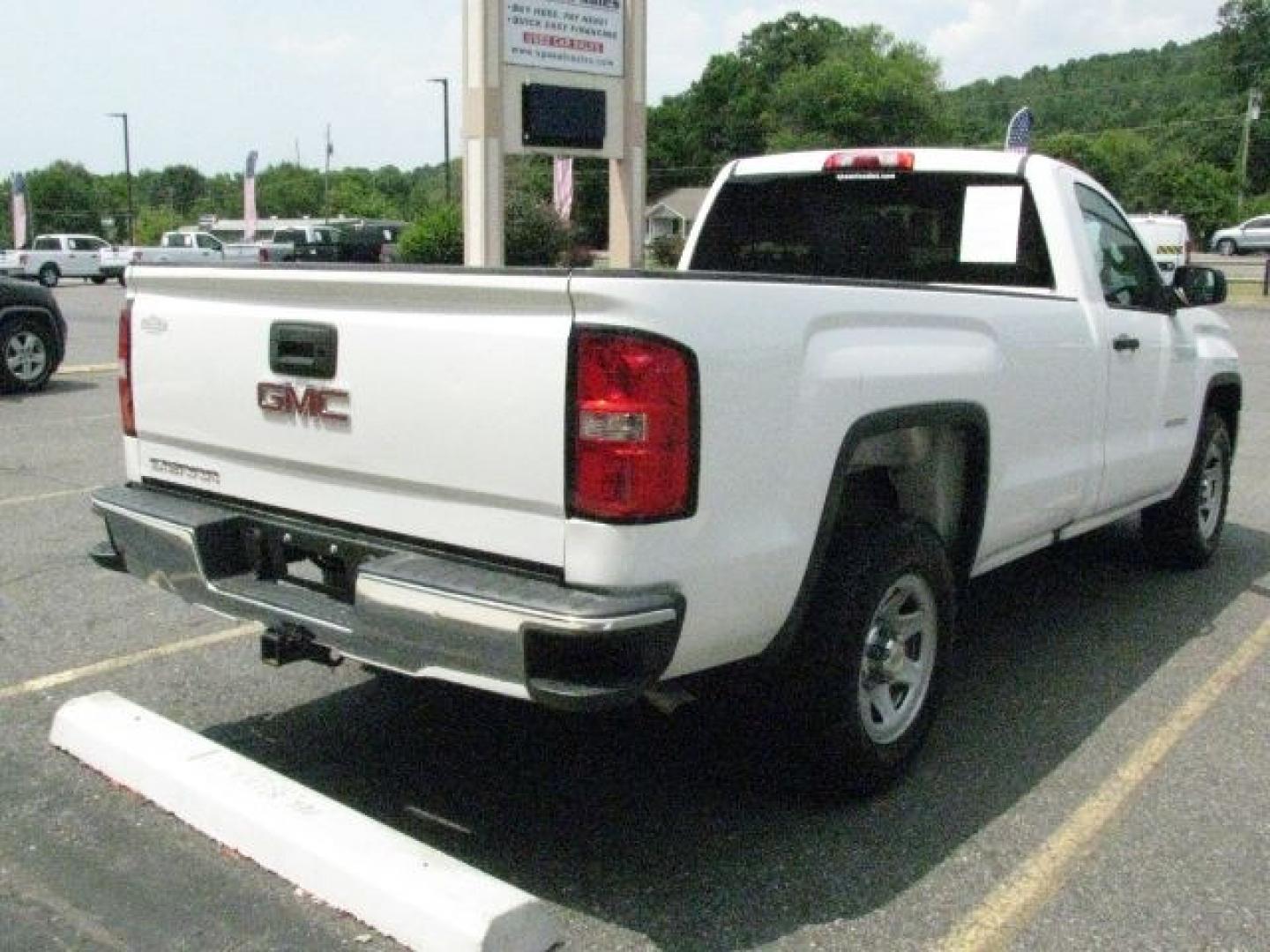 2017 White GMC Sierra 1500 WT (1GTN1LEH5HZ) with an 4.3L engine, Automatic transmission, located at 2443 Albert Pike, Hot Springs, AR, 71913, (501) 623-6255, 34.492222, -93.109993- Photo#3