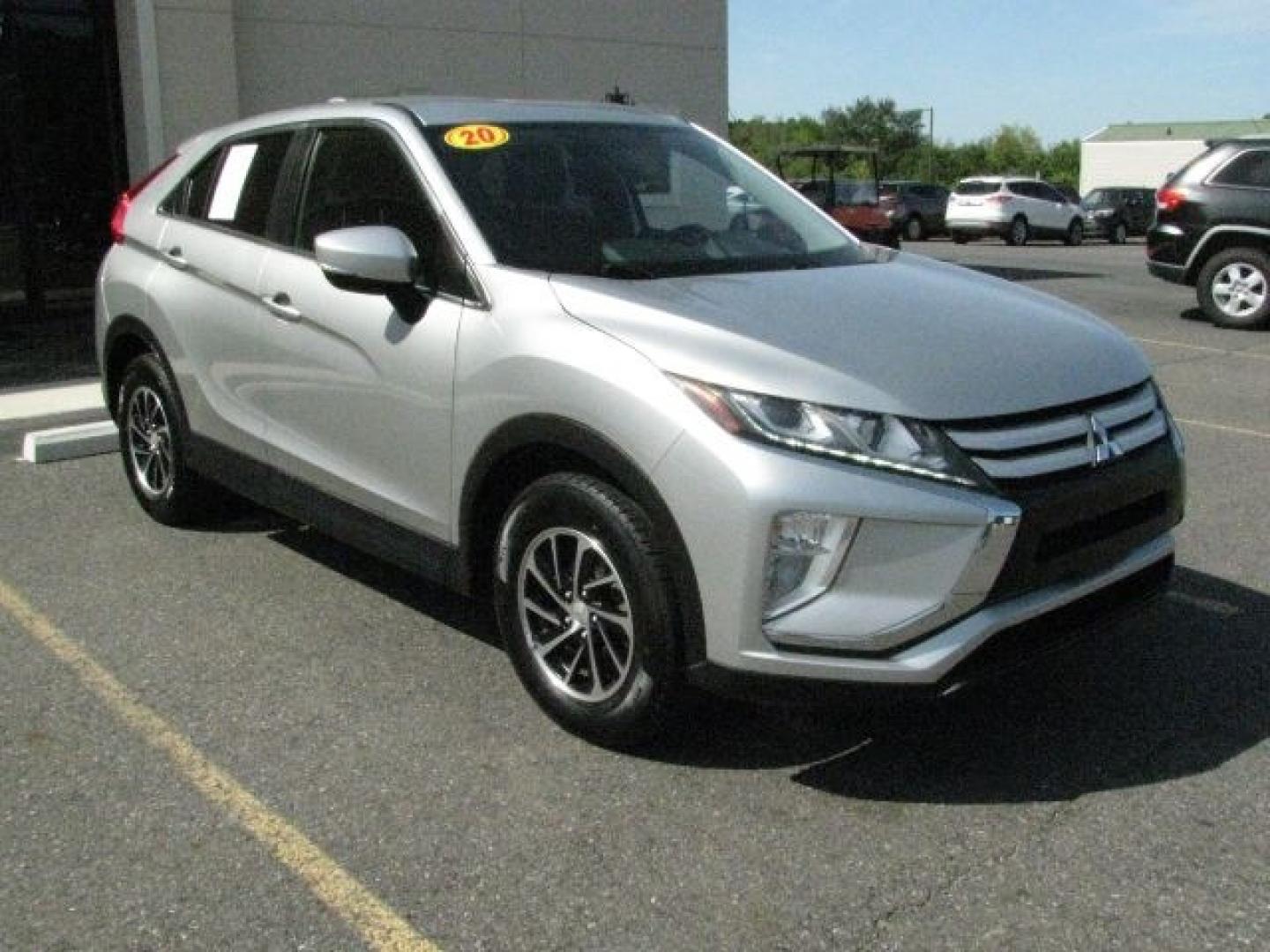 2020 Silver Mitsubishi Eclipse Cross ES 1.5T (JA4AS3AA0LZ) with an 1.5L I-4 gasoline direct injection engine, Automatic transmission, located at 2443 Albert Pike, Hot Springs, AR, 71913, (501) 623-6255, 34.492222, -93.109993- Photo#0