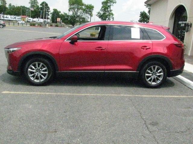 2018 Maroon Mazda CX-9 Touring (JM3TCACY9J0) with an SKYACTIV-G 2.5L I-4 gasoline direct injection engine, Automatic transmission, located at 2443 Albert Pike, Hot Springs, AR, 71913, (501) 623-6255, 34.492222, -93.109993- Photo#1