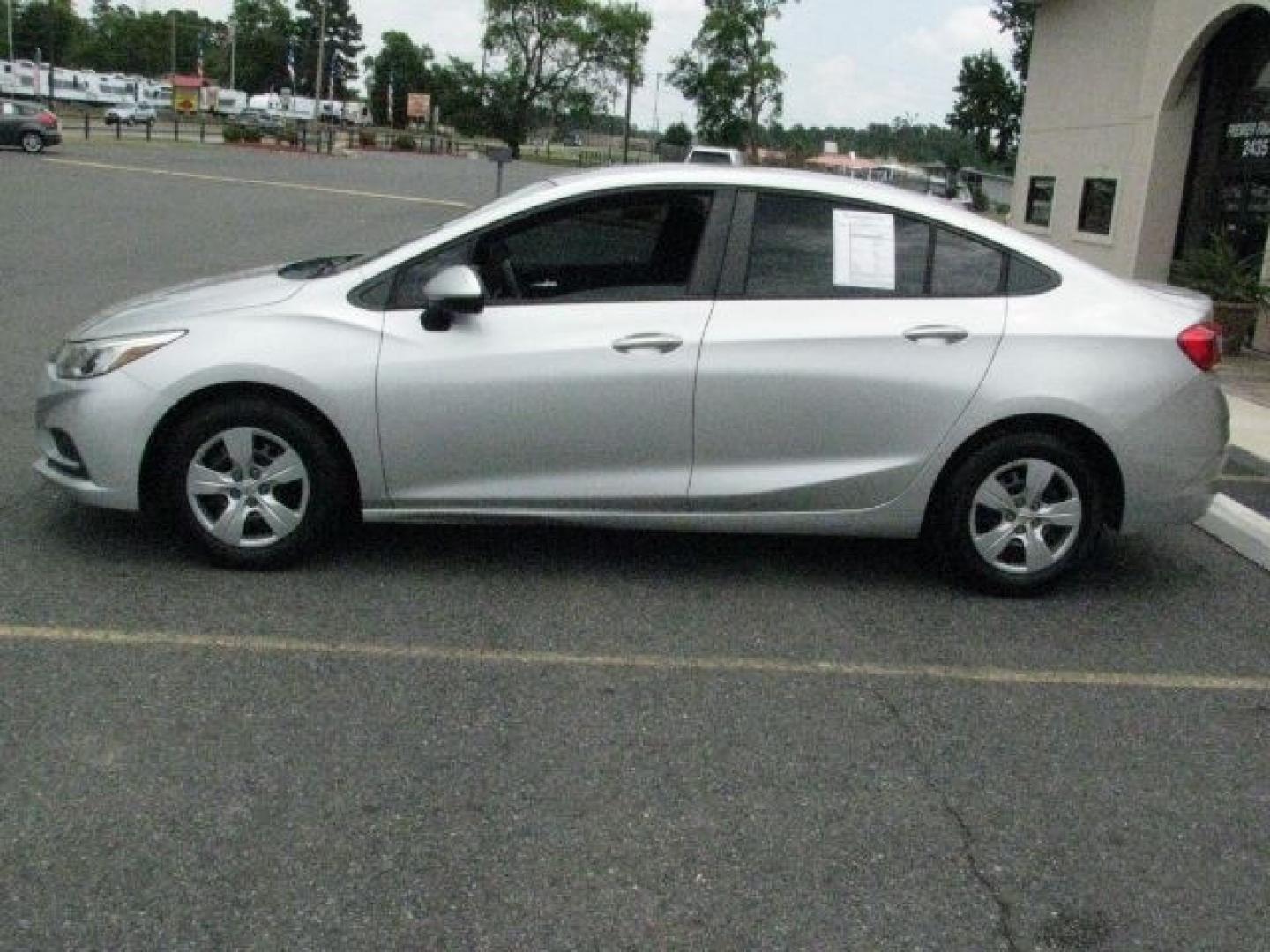2017 Silver Chevrolet Cruze LS Auto (3G1BC5SM6HS) with an 1.4L I-4 gasoline direct injection engine, Automatic transmission, located at 2443 Albert Pike, Hot Springs, AR, 71913, (501) 623-6255, 34.492222, -93.109993- Photo#1