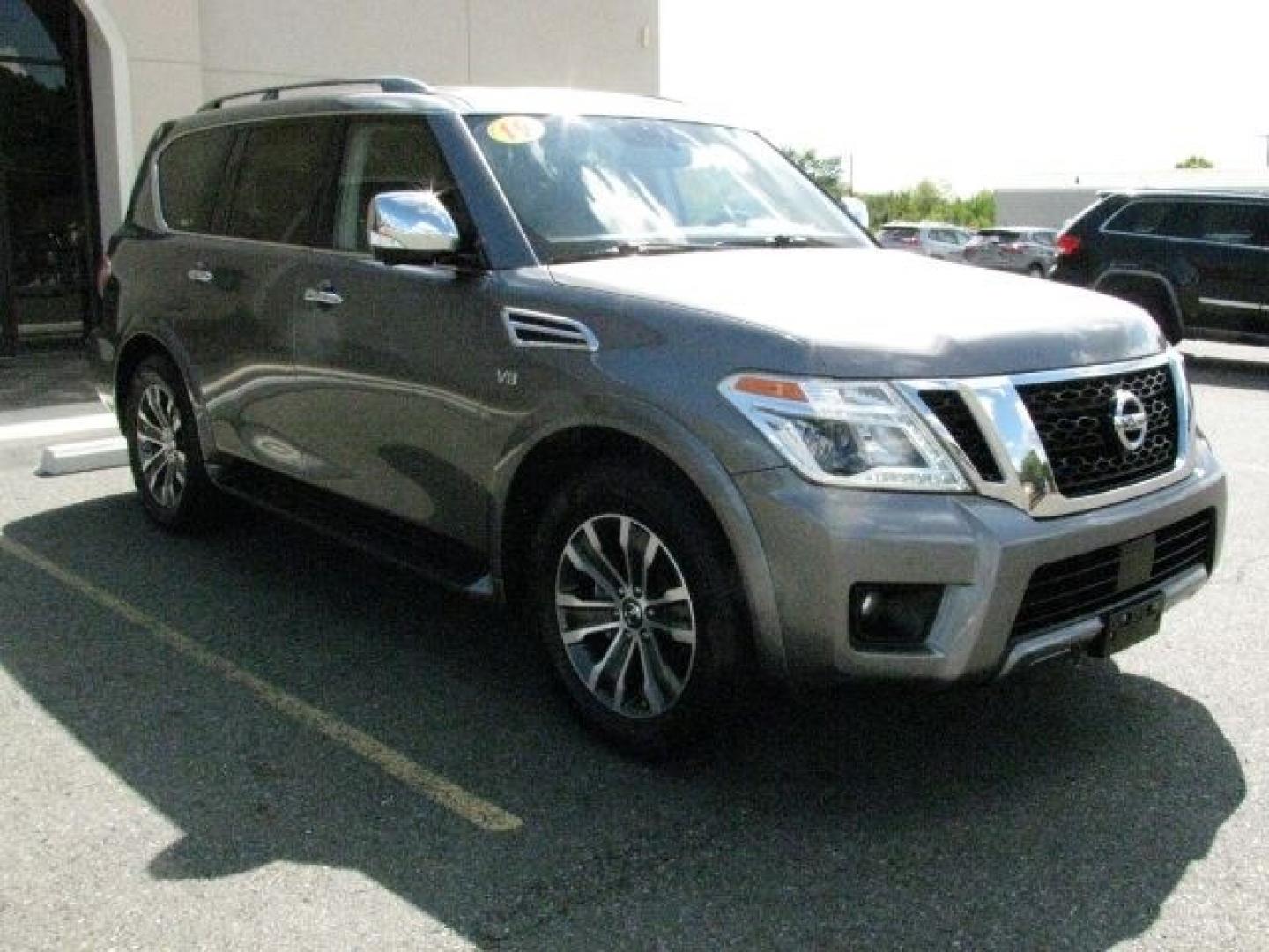 2019 Gray Nissan Armada SL (JN8AY2ND4KX) with an Endurance 5.6L V-8 gasoline direct injection engine, Automatic transmission, located at 2443 Albert Pike, Hot Springs, AR, 71913, (501) 623-6255, 34.492222, -93.109993- Photo#5