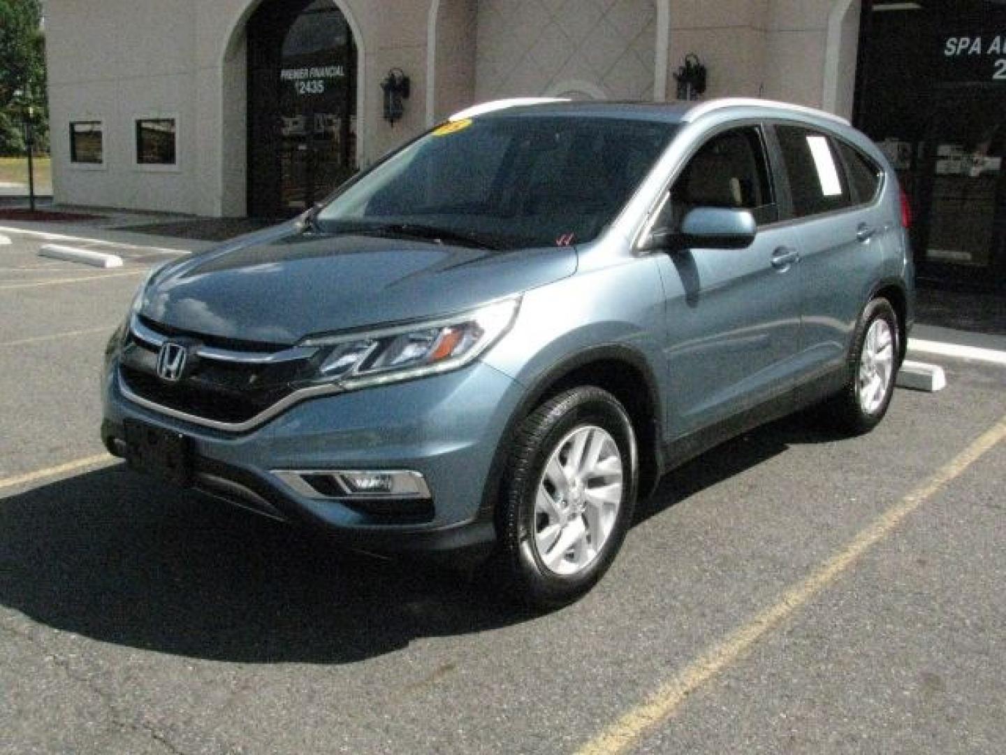 2015 Green Honda CR-V EX-L (2HKRM3H70FH) with an 2.4L I-4 gasoline direct injection engine, Automatic transmission, located at 2443 Albert Pike, Hot Springs, AR, 71913, (501) 623-6255, 34.492222, -93.109993- Photo#0