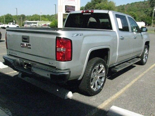 2015 Silver GMC Sierra 1500 SLT (3GTU2VEC5FG) with an 5.3L engine, Automatic transmission, located at 2443 Albert Pike, Hot Springs, AR, 71913, (501) 623-6255, 34.492222, -93.109993- Photo#2