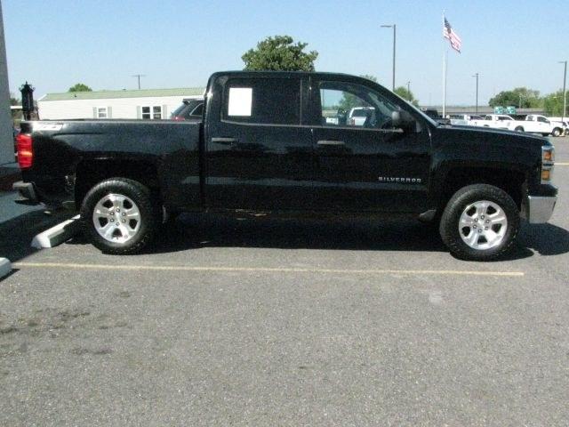2014 Black Chevrolet Silverado 1500 LT (3GCUKRECXEG) with an EcoTec3 5.3L V-8 gasoline direct injection engine, Automatic transmission, located at 2443 Albert Pike, Hot Springs, AR, 71913, (501) 623-6255, 34.492222, -93.109993- Photo#1