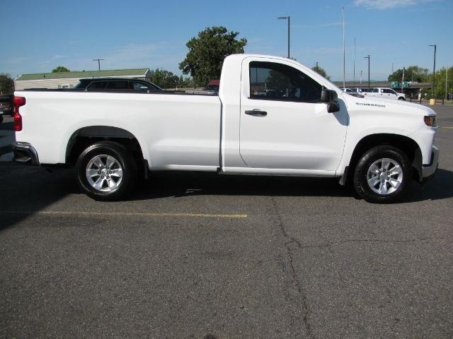 2020 White Chevrolet Silverado 1500 2WD Regular Cab Long Bed WT (3GCNWAEF4LG) with an 5.3L engine, Automatic transmission, located at 2443 Albert Pike, Hot Springs, AR, 71913, (501) 623-6255, 34.492222, -93.109993- Photo#1