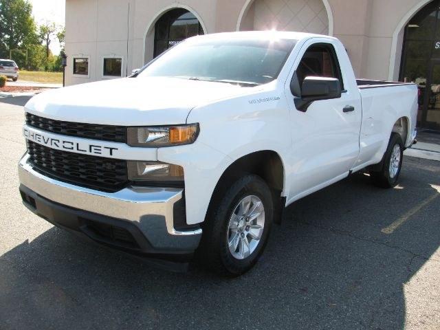2020 White Chevrolet Silverado 1500 2WD Regular Cab Long Bed WT (3GCNWAEF4LG) with an 5.3L engine, Automatic transmission, located at 2443 Albert Pike, Hot Springs, AR, 71913, (501) 623-6255, 34.492222, -93.109993- Photo#6