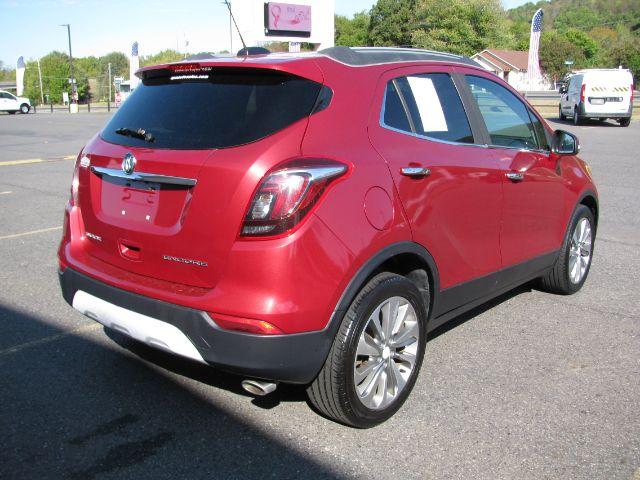 2017 Maroon Buick Encore Preferred (KL4CJASB5HB) with an Ecotec 1.4L I-4 DOHC engine, Automatic transmission, located at 2443 Albert Pike, Hot Springs, AR, 71913, (501) 623-6255, 34.492222, -93.109993- Photo#2