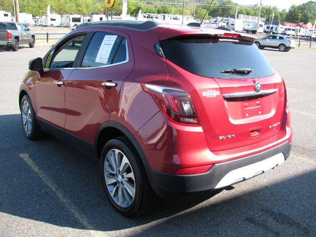 2017 Maroon Buick Encore Preferred (KL4CJASB5HB) with an Ecotec 1.4L I-4 DOHC engine, Automatic transmission, located at 2443 Albert Pike, Hot Springs, AR, 71913, (501) 623-6255, 34.492222, -93.109993- Photo#3