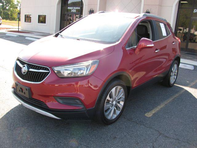 2017 Maroon Buick Encore Preferred (KL4CJASB5HB) with an Ecotec 1.4L I-4 DOHC engine, Automatic transmission, located at 2443 Albert Pike, Hot Springs, AR, 71913, (501) 623-6255, 34.492222, -93.109993- Photo#5